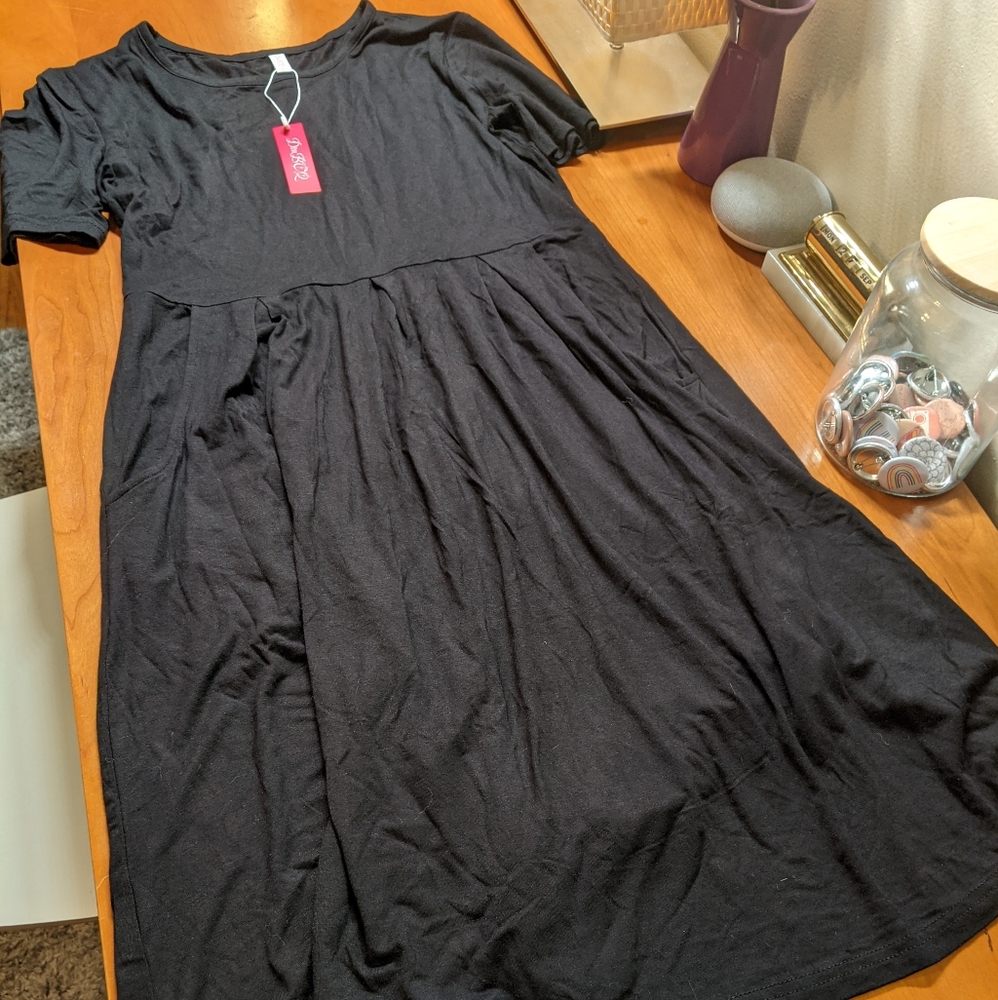 DouBCQ Black Dress